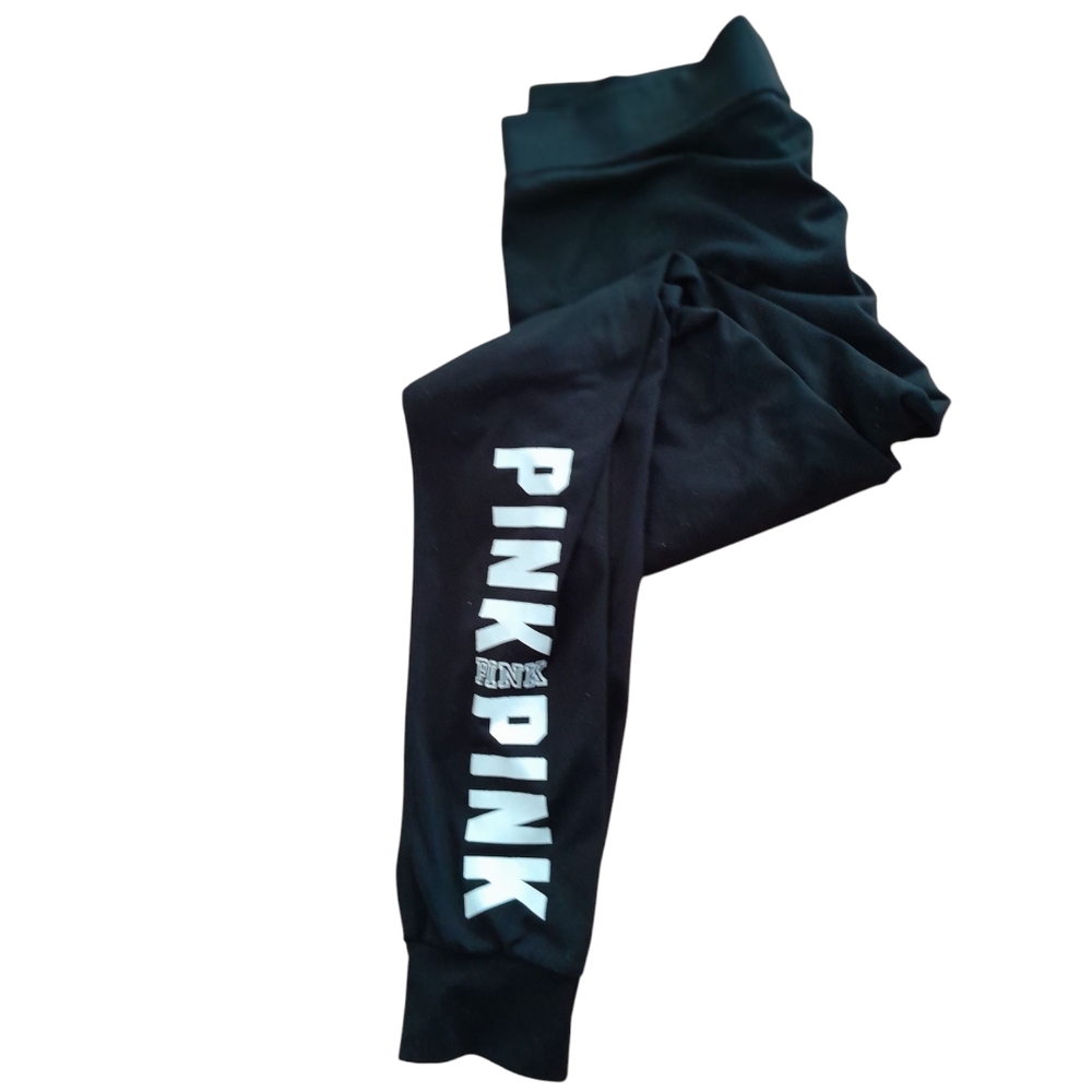 Victoria's Secret PINK  Black Yuga Pants Size XS